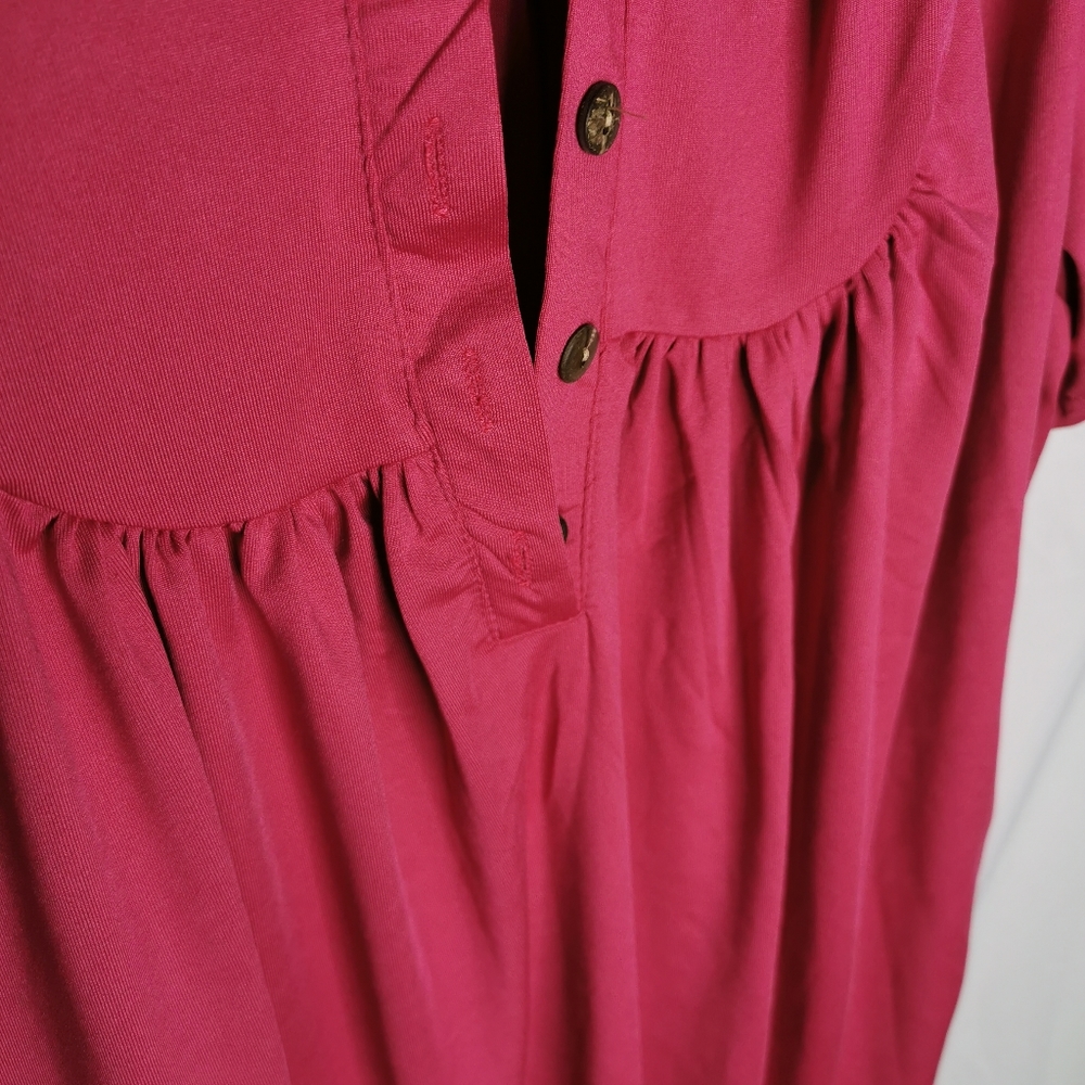 NWOT Pink Short Sleeved Top XXL - Picture 3 of 4